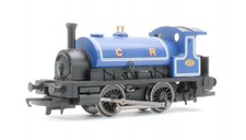 HORNBY RAILROAD 'OO' GAUGE R2672 CALEDONIAN RAILWAYS BLUE 0-4-0T #272 STEAM LOCO