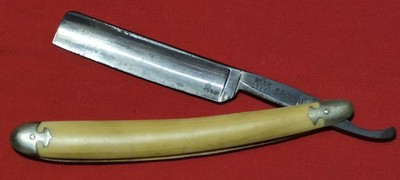 Blue Steel Special, The Herold Bros Co Cleveland, Made in Germany Straight Razor