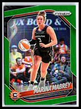 2025 Panini Prizm WNBA #18 Marina Mabrey Green Prizms