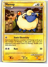 Mareep HeartGold SoulSilver 73/123 2010 on eBay