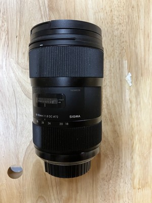 Sigma 18-35 Art Lens 1:1.8 PLUS EXTRAS!!!
