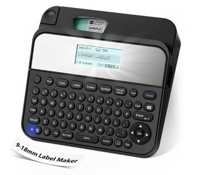 Label Maker 3/4 Inch, Label Maker Machine with-Tape 18mm, D480BT Bluetooth Re...