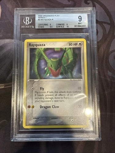 Rayquaza Pop Series 1 Regular Card 003/017 BGS 9