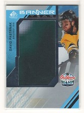 2021-22 SP Game Used Hockey David Pastrnak Banner Year #BYLT-DP