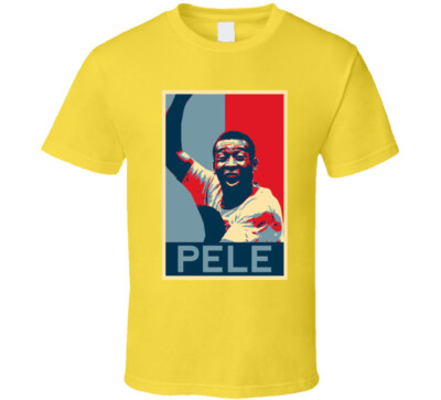 Pele Brazil Soccer Futbol Player Top 100 All Time Sports Fan T Shirt