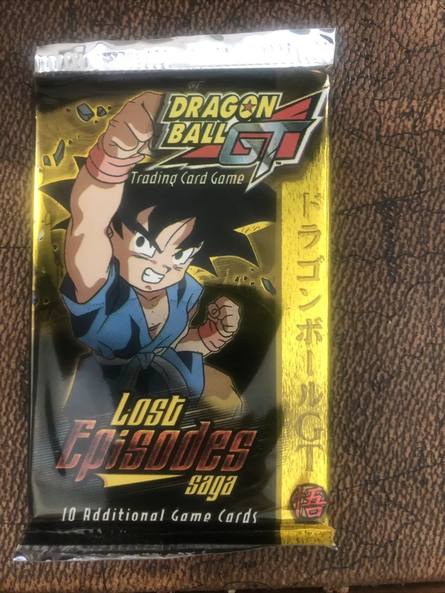 Dragonball GT Lost Episodes Saga TCG Booster Pack 1st EDITION 🔥🔥 Very  Rare