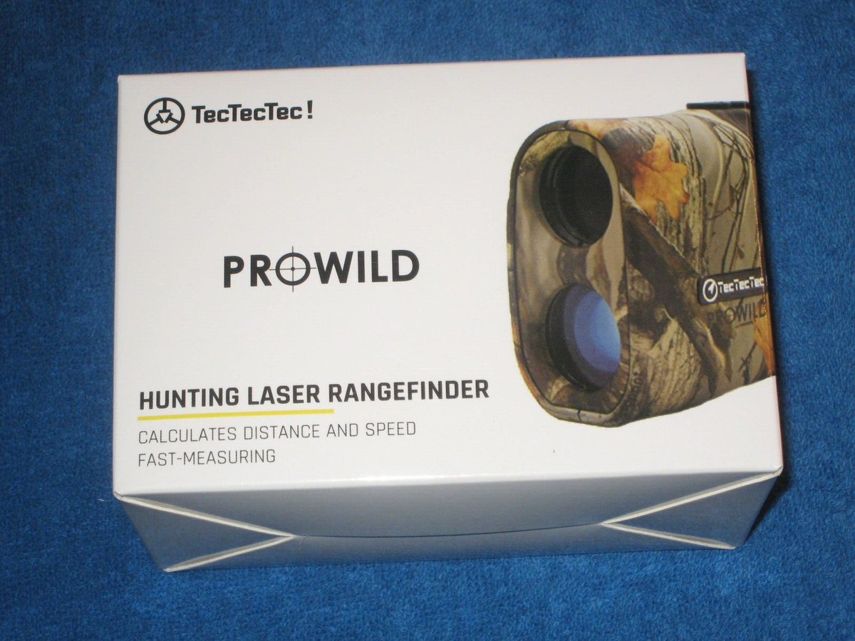 TecTecTec ProWild Hunting Rangefinder - 6x24 Laser Range Finder 
