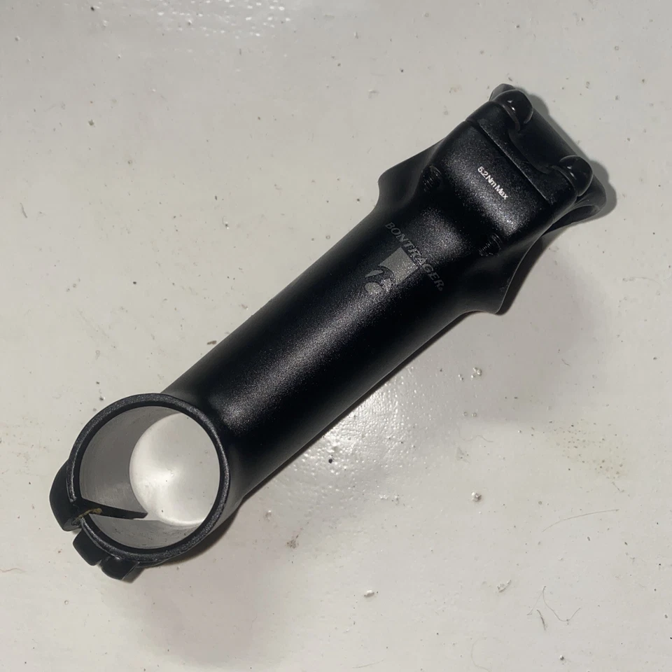 Bontrager  bicycle bike stem 100mm +/-7 degree 31.8 mm 1 1/8th black Alloy - Image 2 of 4