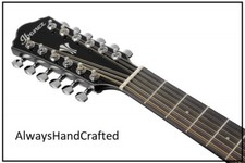 AlwaysHandCrafted Slotted Real BONE NUT handmade for IBANEZ 12 String Guitar