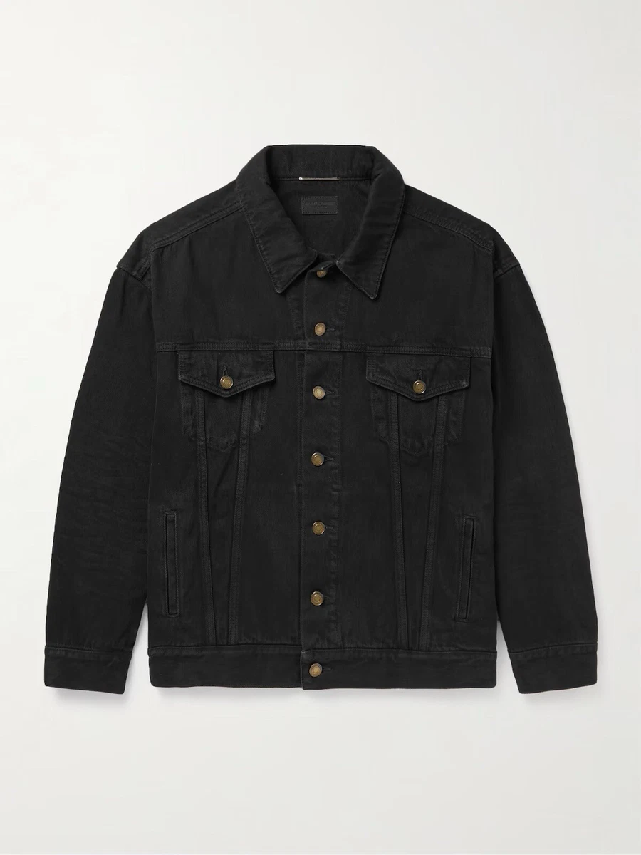 Saint Laurent Denim Coats, Jackets & Vests for Men for Sale | Shop