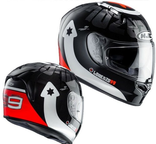 Helmet hjc FG-ST FGST Lorenzo you moto gp fibre visierino parasol | eBay