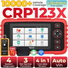 LAUNCH CRP123X Car Auto Diagnostic Service Tool OBD2 Scanner SRS ABS Code Reader