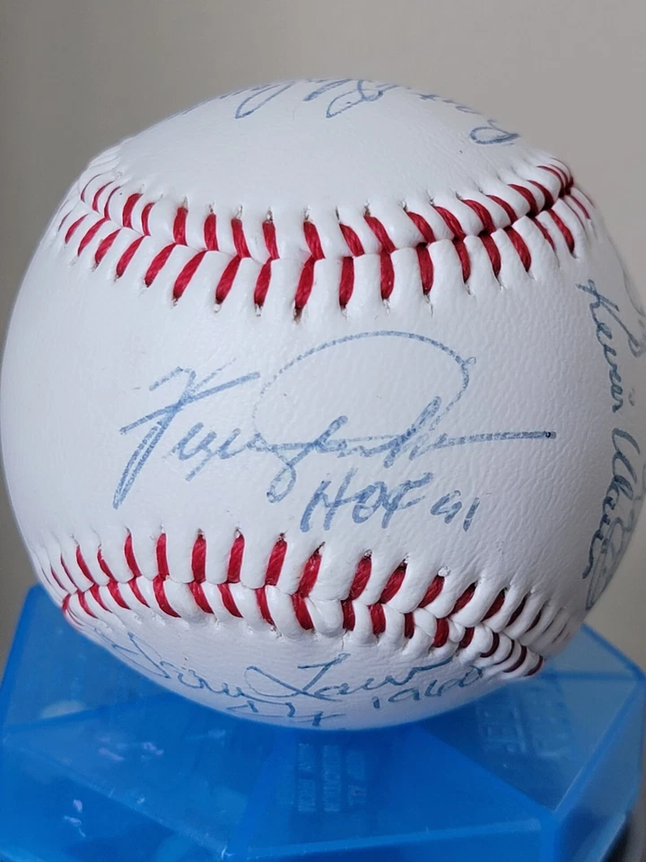 MLB "HOF" Players Association Signed Autographed Baseball *Goose Gossage +8 MORE - Image 2 of 4