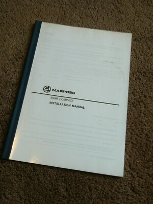 Marposs E9066 Compact Installation Instructions Manual
