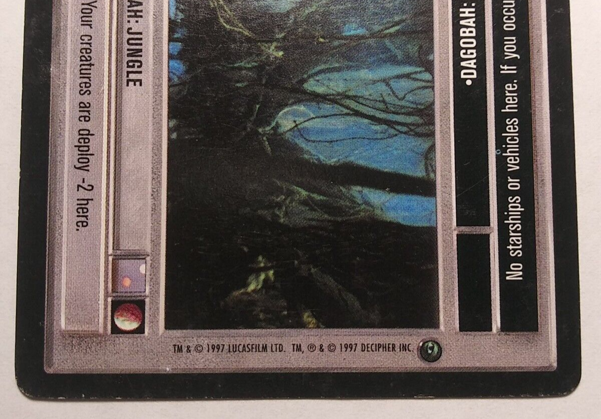 1997 Star Wars Customizable Card Game: Dagobah Dagobah: Jungle | eBay