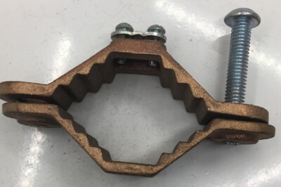 be'CRIE 1313-B BRIDGEPORT MISSING BOLT 1-1/4-INCH - 2-INCH GROUNDING CLAMP