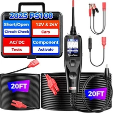 Autel PowerScan PS100 Circuit Tester Electrical Diagnostic Power Probe 12V / 24V