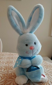 singing easter bunny toy