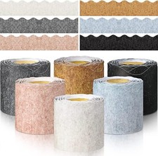 TaoBary 6 Rolls 196.8 ft Colorful Borders for Bulletin ft, Basic Color,