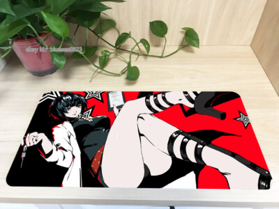 Anime Persona 5 P5 Mouse Pad Takemi Tae Anti-skip Keyboard Work Mat Game Playmat