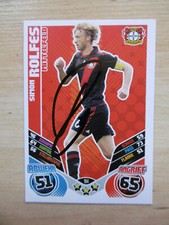 Simon Rolfes autograph signed TC Topps Bundesliga Bayer 04 Leverkusen