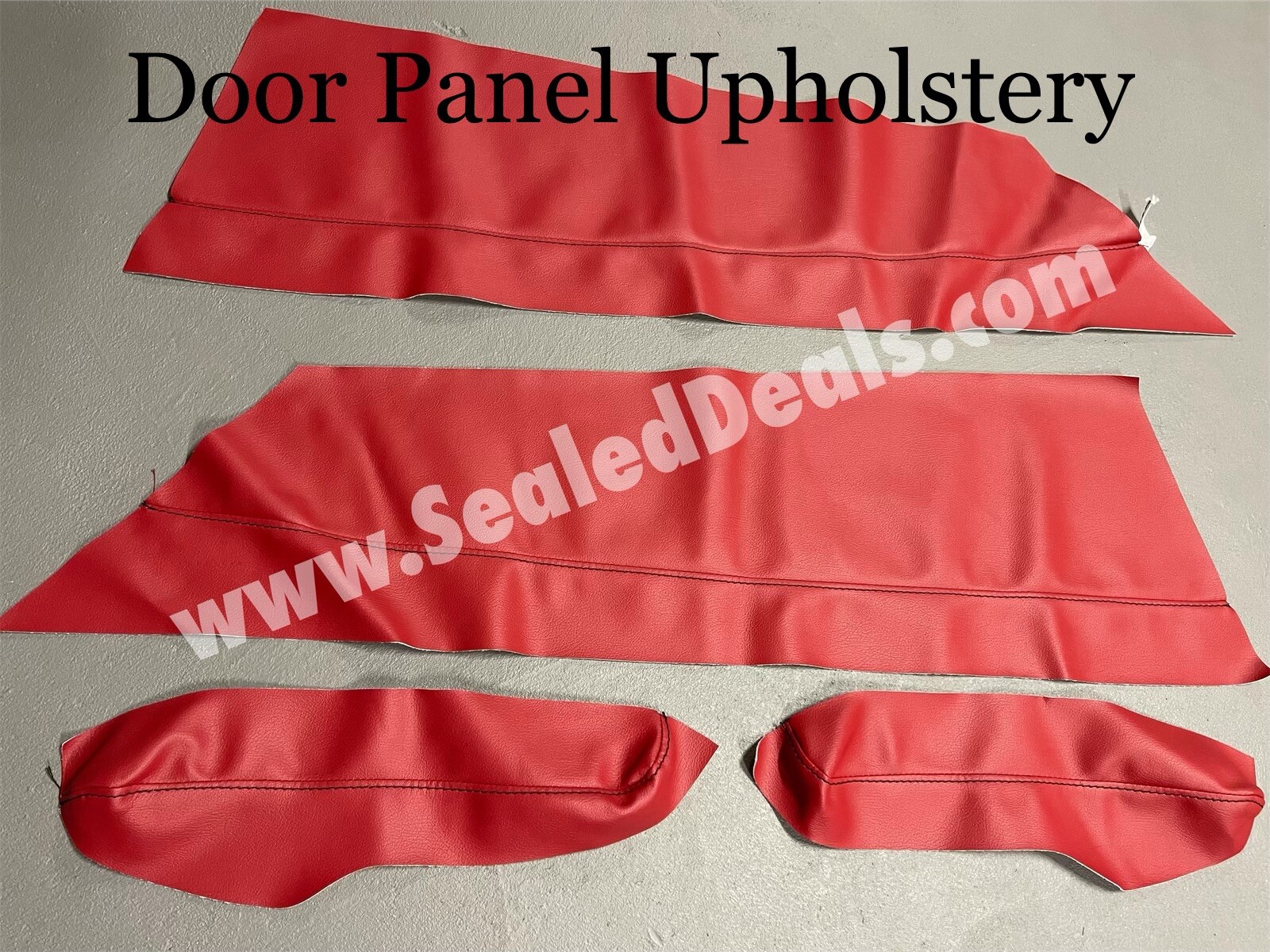 Custom Red Leather Seat Covers for 10th Gen Honda Civic Coupe Si 2017