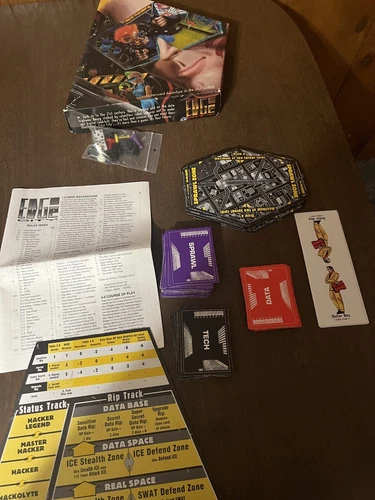 Edge City Vintage Board Game 1994 Fast Forward Adventure in 21st Century