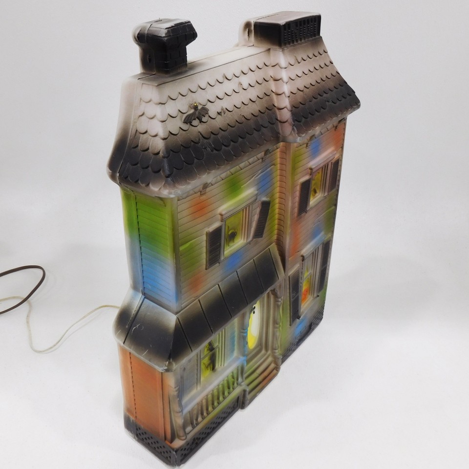 Vintage Union Products Don Featherstone Haunted House Halloween Blow