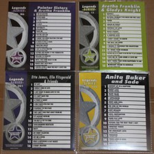 LEGEND KARAOKE 4 CD G SAM COOKE,EVERLY BROTHERS,THE RIGHTEOUS,DION  FRIENDS