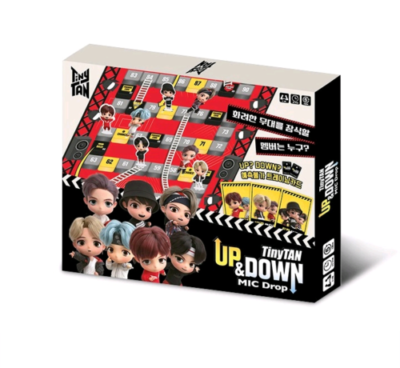 BTS TinyTAN Up&Down Mic Drop Board Game | eBay