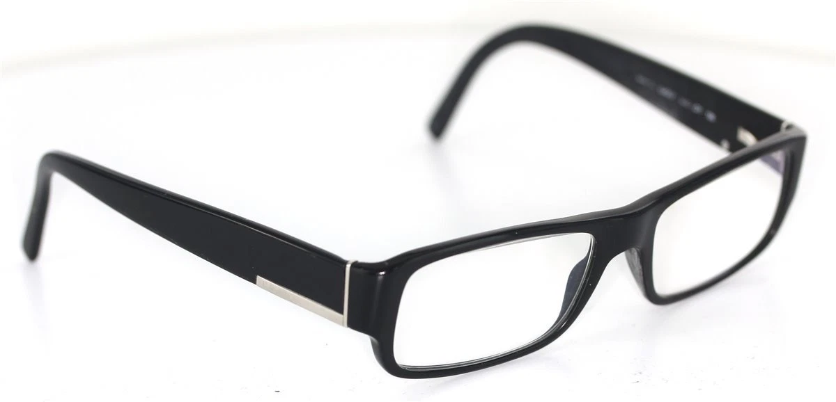 PRADA VPR15I 1AB 1O1 Glasses Black/Silver Glasses