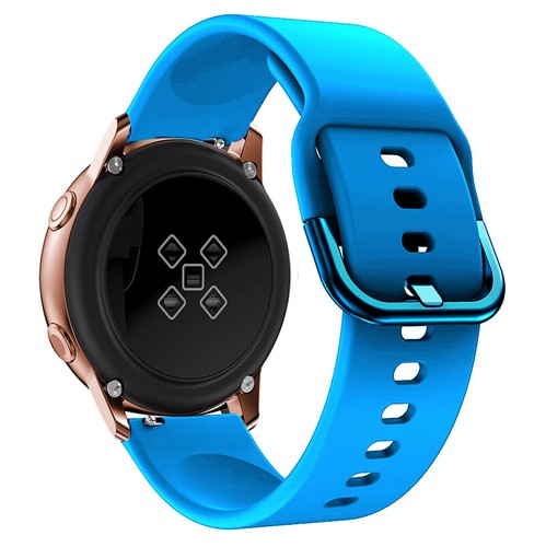 20 mm Silikon Sport Band Armband für Samsung Galaxy Watch Active2 40/44 mm 41/42 mm - Bild 41 von 57