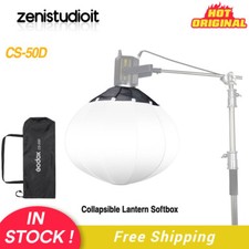 US Godox CS-50D 50cm Collapsible Lantern Bowens Softbox Fr Flash LED Video Light
