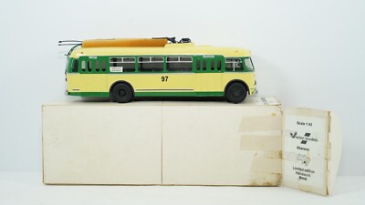 Vector-Models 1/43 Russian Soviet USSR Metro City Trolleybus Item V6-93 W12