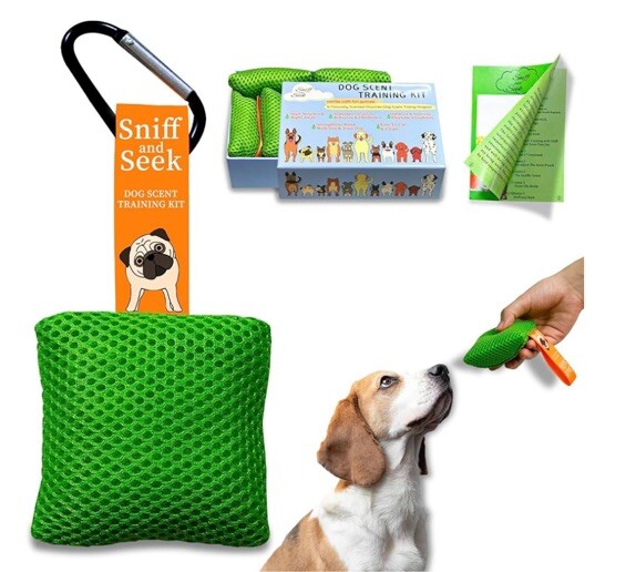 Dog Scent Training Kit,Dog Brain Games, Hide and Seek Dog Toys, Dog Games  Fun