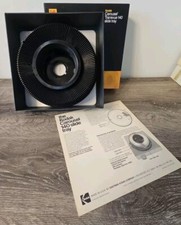 Kodak Carousel Transvue 140 Slide Tray Original Box With Info/Index Card