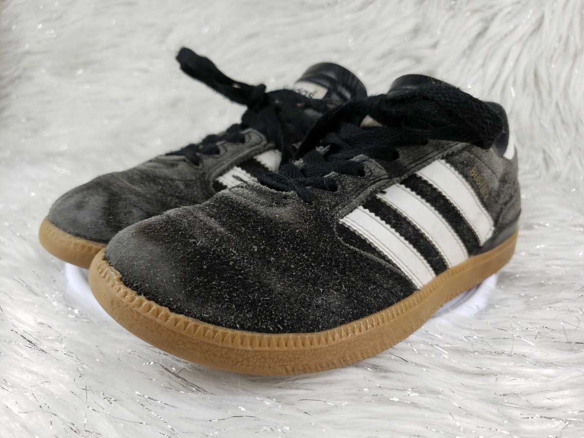 Adidas Busenitz Skate Shoes Men’s/Youth 7.5 Black/Gold/White Adidas Busenitz Skateboard Shoe - Black/White/Gold Metallic main image 3