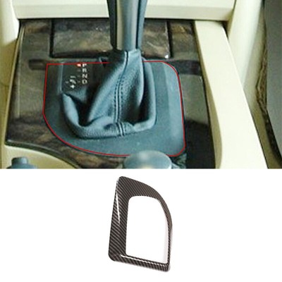 For BMW 5 Series 2004-2007 ABS Carbon Fiber Inner Gear Shift Panel Decor Trim