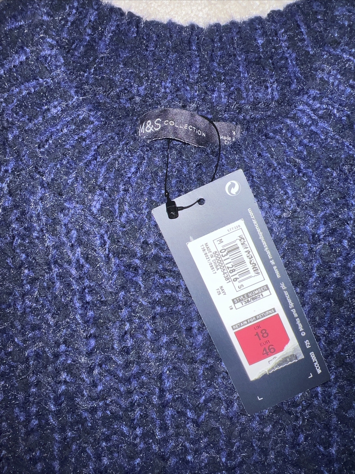 Marks And Spencer Womens Jumper Size 18 eBay