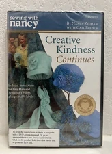 Sewing With Nancy : Creative Kindness Continues DVD Sealed