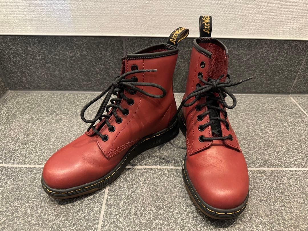 Dr. Martens NEWTON Boots Soft Leather Comfortable Men’s Size