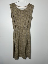 Boden Floral Jersey Dress Sz 8R Short Sleeve Casual Classic