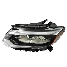 Headlight For Nissan Rogue 2017-2018-2019-2020 LED Driver Left Side Chrome Clear