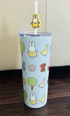  NWT Stainless Steel Blue Miffy & Friends Tumbler