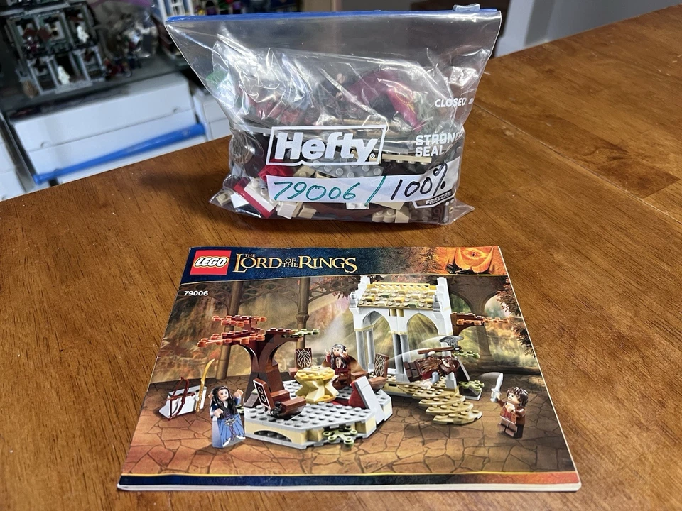 Lote de 5 juegos LEGO El Señor de los Anillos 100% completos 9476 Orc Forge 9470 9469 79005 ++ Foto 3 de 4