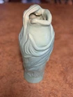 Van Briggle Vintage Art Nouveau Pottery Teal Lorelei Ceramic Vase