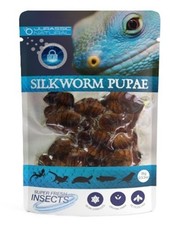 2 Pack - Jurassic Natural Silkworm Pupae 15g Organic Reptile Food