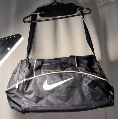 Nike Brasilia Duffel Bag Black White Gym Travel Sport Small Medium Luggage