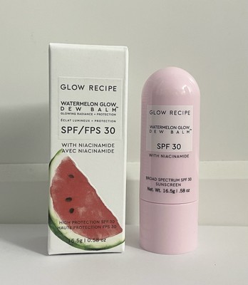 Glow Recipe Watermelon Glow Niacinamide Dew Balm LSF 30 Brandneu 16,5g