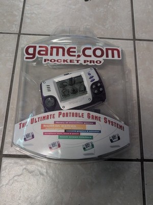 Game Com Pocket Pro Purple (Tiger Electronics) - Unopened New Sealed System 1999